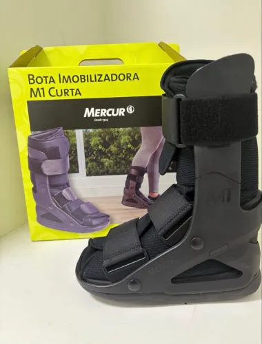 Bota imobilizador mercur cano curto P