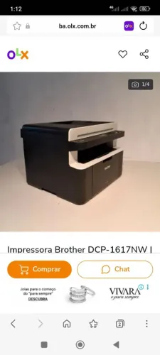 Impressora broder 1617