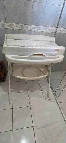 Banheira Com Trocador Burigotto Splash+ Granito 20Kg Dobrável