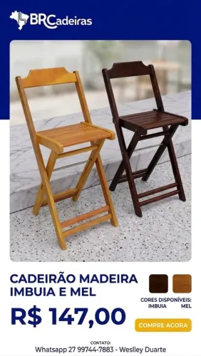 Cadeirão Madeira