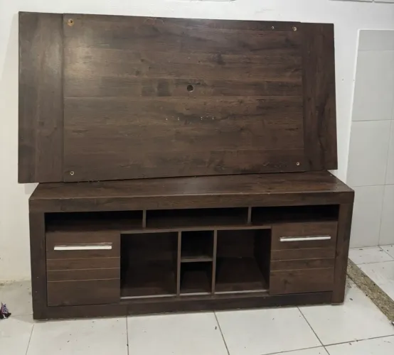 Rack com painel