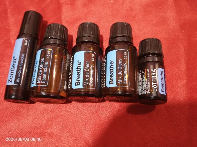 Óleos Essências DoTerra (5 frascos)
