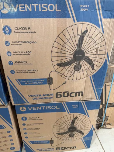 VENTILADOR DE PAREDE 60 CM