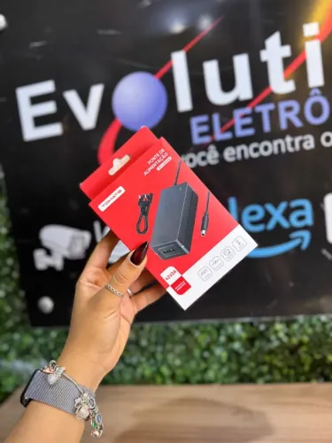 Carregador de Patinete Elétrico 42V 2A - Fonte de Alimentação