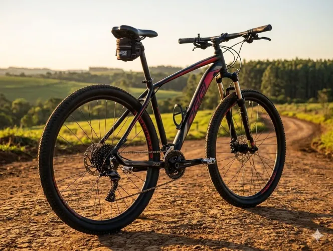 OGGI BIG WHEEL 7.0 - SHIMANO ALIVIO (27V) | IMPECÁVEL + ACESSÓRIOS