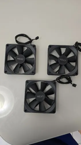 Kit 3 Fan Nzxt 120mm Usado