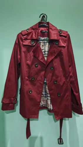 Casaco trench coat feminino marca Mamô