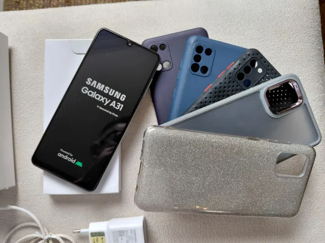 Samsung Galaxy A 31 branco Vendo
