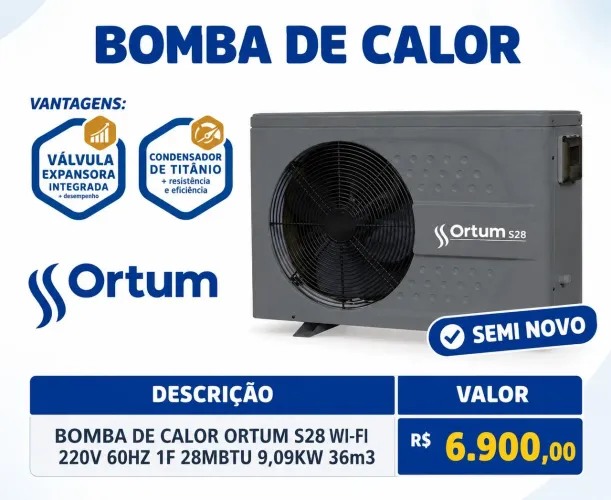 Bomba de Calor Ortum S28