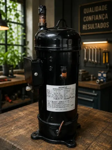 Compressor Refrigerante R410A Hitachi E705DHD-72D2YG 380V