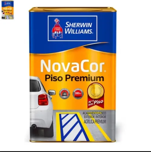 Tinta para piso linha Premium, excelente qualidade. Cor: Concreto