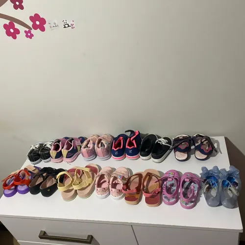 Lote calçados bebê menina 