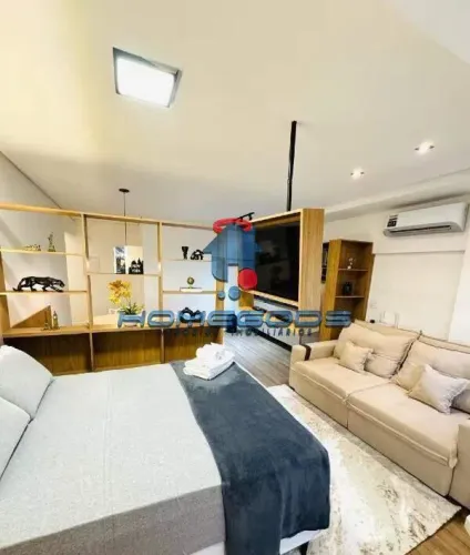 Apartamento mobiliado à venda com 37m², 1 dormitório, 1 vaga coberta no bairro Botafogo Ca