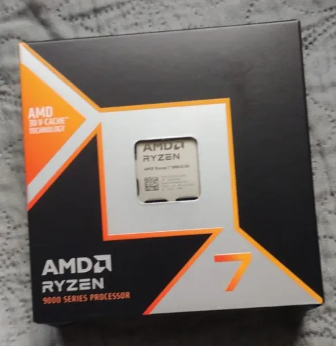 Amd Ryzen 9800x3d 4.7GHz (5.2GHz Max Turbo) Impecável!