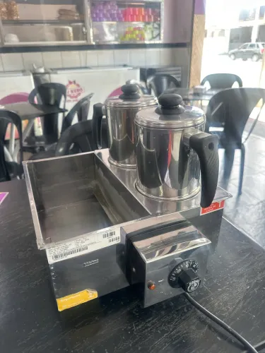 Banho-maria elétrico Marchesoni 2 jarras 110 V - ótimo estado