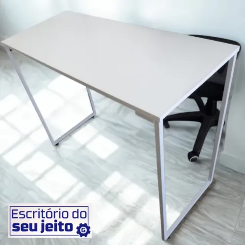 Escrivaninha NOVA MDF Mesa Multiuso para Computador Notebook Escritório de Estudo Birô
