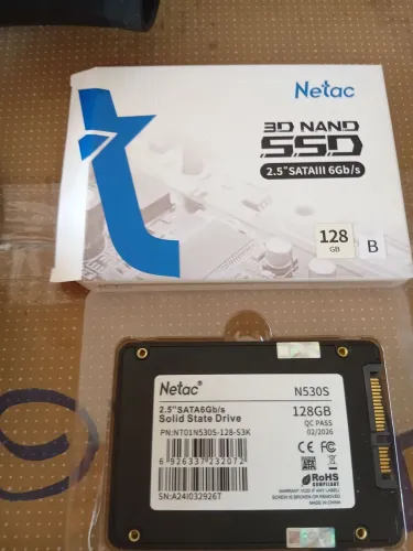 Ssd 128gb novo já com sistema operacional Windows 11