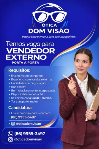 Representante Comercial Externo