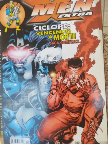 Ciclope: Vencendo a Morte- Saga Completa - X Men Extra - Marvel Comics