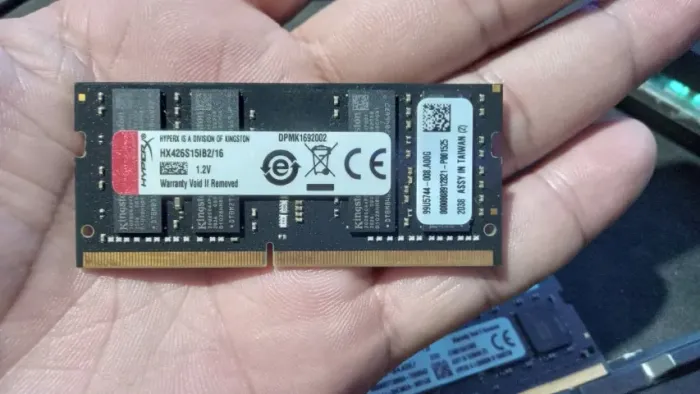 Memória Ram Para Notebook Kingston Fury Impact, 16GB (1x16GB), 3200Mhz, DDR4, CL20