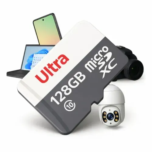Cartão De Memória Para Câmeras Wi-fi Drones 128gb Micro Sd