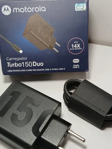 CARREGADOR MOTOROLA 150W TIPO C - ENTREGAMOS 