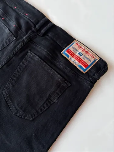 Calça diesel 1979 skiny preta original