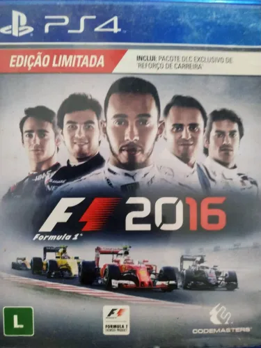Fórmula 1 2016 mídia física ps4