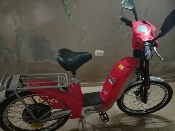 Bicicleta elétrica BATERIA TEM QUE TROCAR