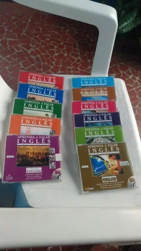 Kit 11 CD ROM aprenda a falar inglês.