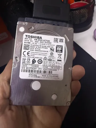 Hd de notebook 500 gb
