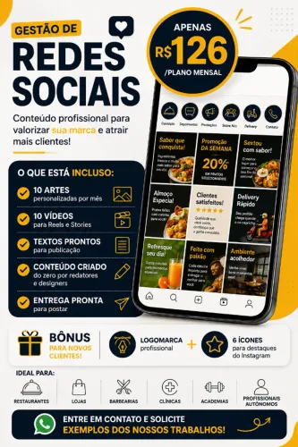 Criação de Artes e Vídeos para Instagram | Apenas R$ 126/mês