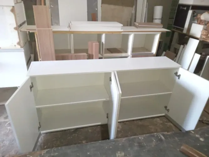 Armario suspenso cozinha MDF 1,50 X 0,55 X 0,35