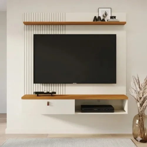 Oferta! - Painel Iris Cinamomo/Off White
