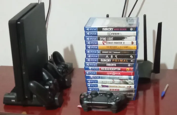 ps4 slim 1tb completo 