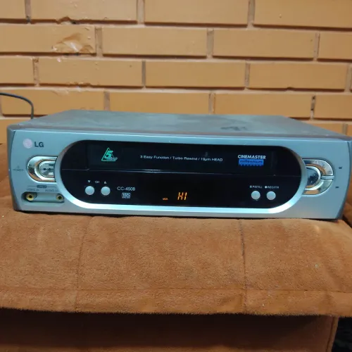 Vídeo cassete LG 5 cabeças com defeito