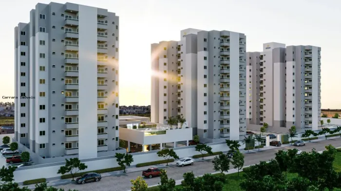 Apartamento para Venda em Uberlândia, Loteamento Luizote IV, 2 dormitórios, 1 suíte, 2 ban