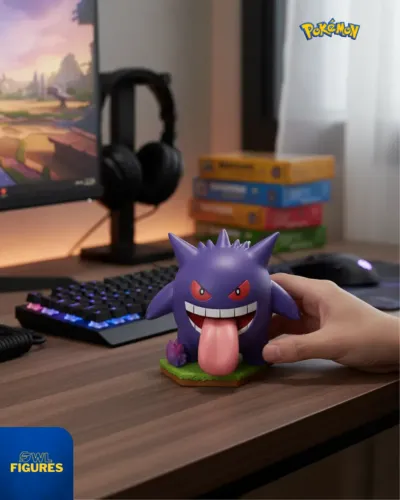 Figure Gengar - Se movimenta com corda