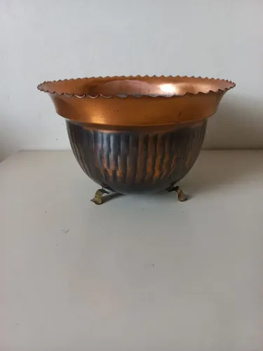 1 Vaso de plantas bronze