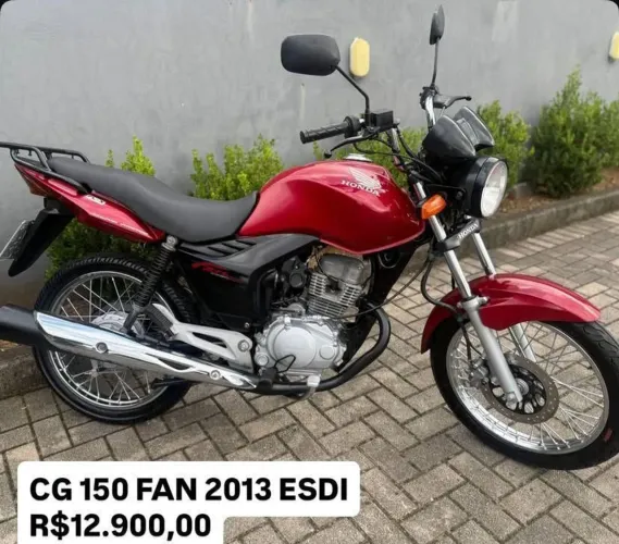 Motos no boleto 