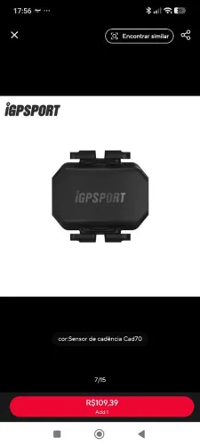 Sensor de Cadência 