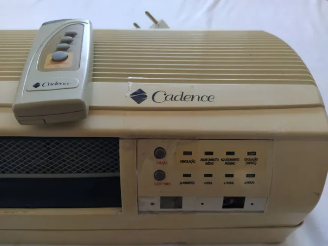 Aquecedor Cerâmico Split Cadence + Controle Remoto