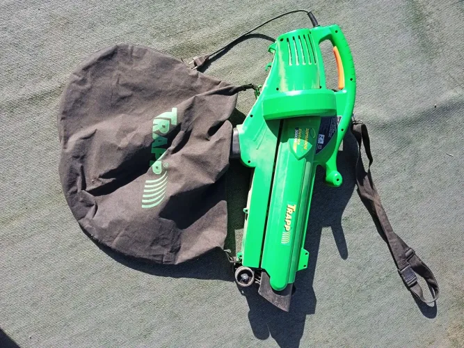Soprador e Aspirador elétrico 3000W Jardinagem Trapp