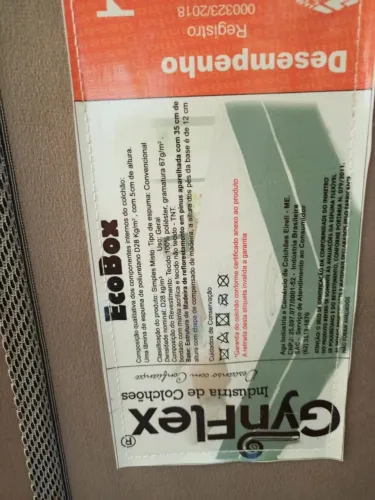 Cama Box Conjugada de Casal GynFlex EcoBox D28 - Ótimo Estado!