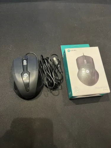 Mouse Óptico PS2 1200DPI Preto