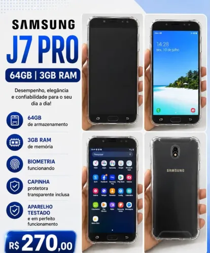 Vende j7 pro perfeito