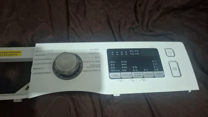 Placa display interface com carcaça e botão