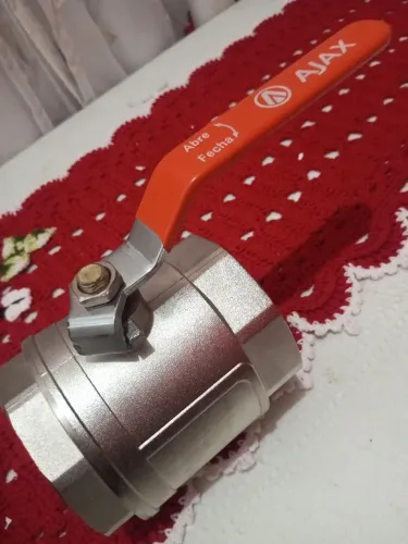 Registro esfera 4polegadas vazão total 450reais