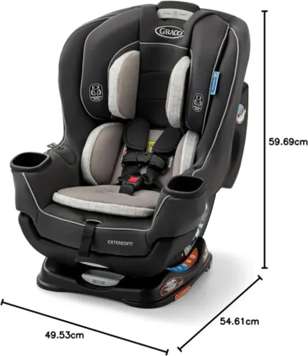 CADEIRINHA GRACO EXTEND2FIT? 2 EM 1 - NOVA E LACRADA
