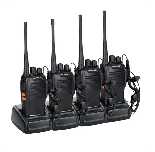 4 x Rádio Walk Talk BAOFENG - 777s NOVOS